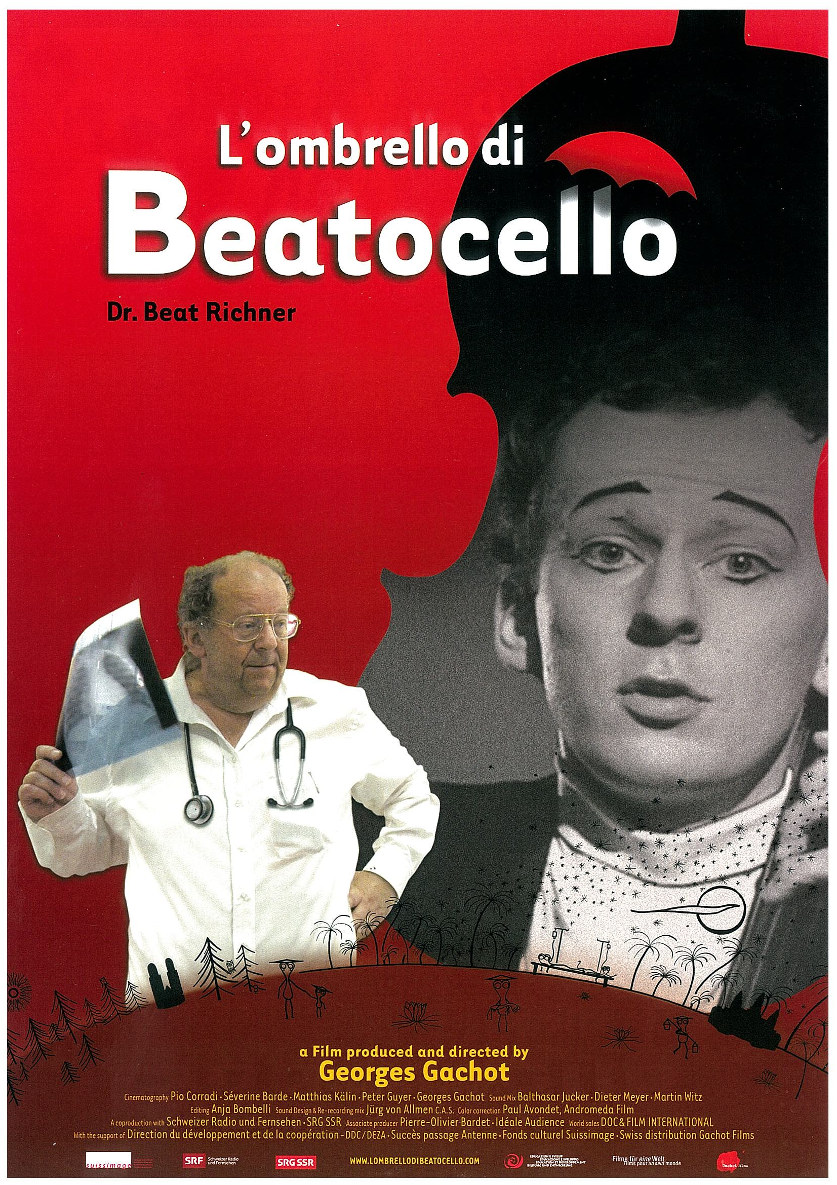 Beatocello Umbrella Poster